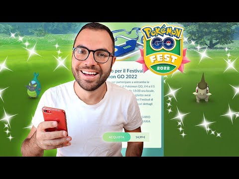 POKÉMON GO FEST 2022: BIGLIETTO VS SENZA BIGLIETTO. CONVIENE ACQUISTARLO?
