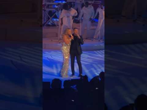 Mariah Carey & John Legend - When Christmas Comes Live at Beacon Theatre 12/7/16