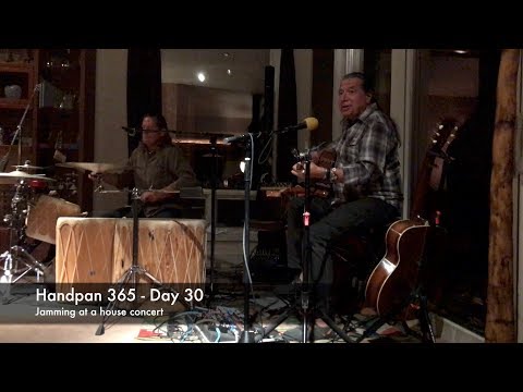 Handpan 365 - Day 30 (Leon Littlebird & Will Clipman House Concert)