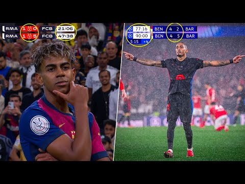 Most Entertaining Barcelona Matches Under Hansi Flick