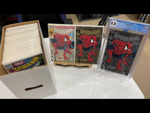SPIDER-MAN COMIC BOOK COLLECTION / TODD MCFARLANE / COMPLETE RUN / 90s