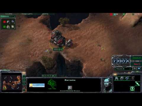 StarCraft 2 - SC182 WhiteRa vs Maka PvT on Blistering Sands