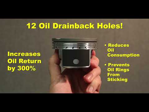 Jasper Engines & Transmissions - GM 2.4L Ecotec Piston Design