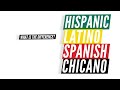 Hispanic, Latino, Spanish, or Chicano?