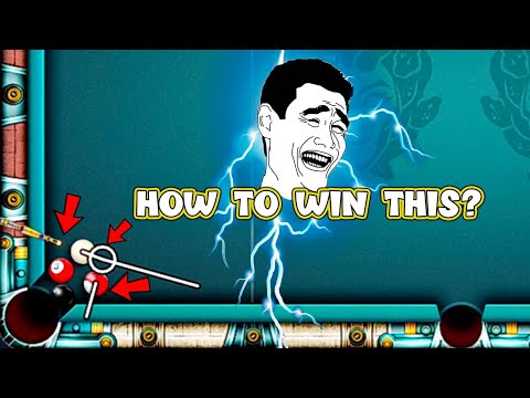 8 ball pool - How To Win From This Situation - Waheedyt