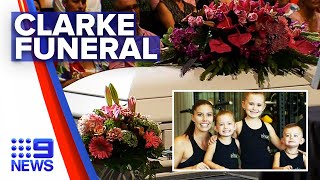 Funeral service for Hannah Clarke and children | Nine News Australia