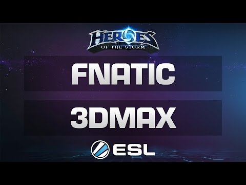 Heroes of the Storm - Fnatic vs. 3DMAX - ESL Major League - Season 1 EU - Groupstage