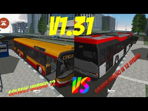 Public Transport Simulator #57 Solaris Urbino 12 VS Solaris Urbino IV 12 Hybrid V1.31