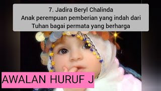 Download lagu RANGKAIAN NAMA BAYI PEREMPUAN ISLAMIDAN ARTINYA AWALAN HURUF J mp3