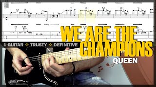 Download lagu We Are the Champions | Guitar Cover Tab | Guitar Solo Lesson | Backing Track with Vocals 🎸 QUEEN mp3 Download lagu We Are the Champions | Guitar Cover Tab | Guitar Solo Lesson | Backing Track with Vocals 🎸 QUEEN mp3