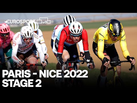 Paris-Nice: Stage 2 Highlights As Fabio Jakobsen And Wout Van Aert Challenge For Victory | Eurosport