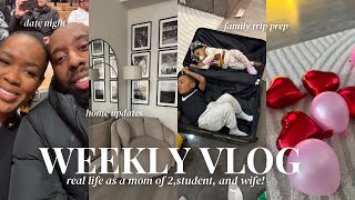 Weekly Vlog: Home Update + Date Night + Packing & preping for Houston trip + Girls Night + Cleaning