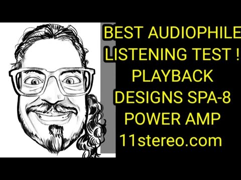 Can You Hear the Difference? Playback Designs' SPA-8 Amplifier Tested! #Audiophile