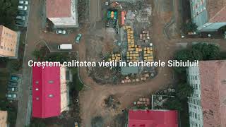 Primăria Sibiu continuă lucrările de modernizare a cartierului Hipodrom I 1 video