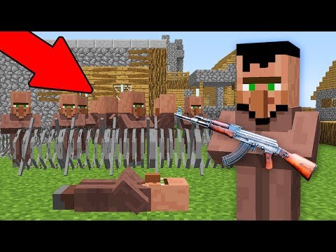 KÖTÜ MAFYA TÜM KÖYÜ ELE GEÇİRDİ! 😱 - Minecraft