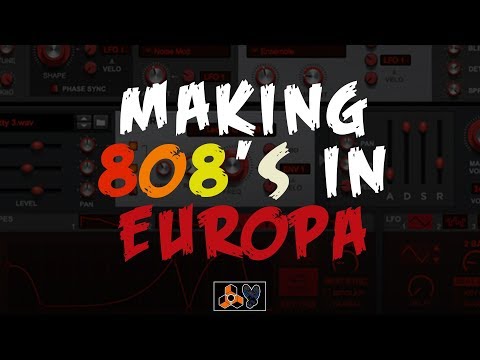 🔑🔑🔑 How to Make Trap 808's in Europa | Reason 10