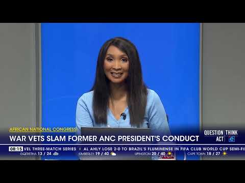Discussion War vets slam Zuma's conduct