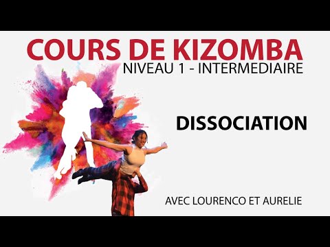 COURS DE KIZOMBA Vidéo 38 sur 64  - ⭐️⭐️⭐️⭐️⭐️ - DISSOCIATION