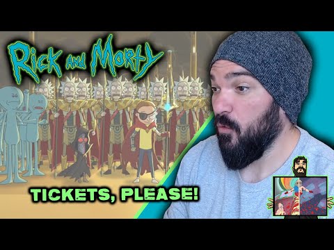Rick and Morty 4x06 "Never Ricking Morty" REACTION & FAN ART