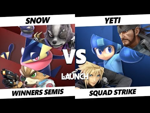 Launch 4 Squad Strike - Snow Vs. yeti SSBU Winners Semis
