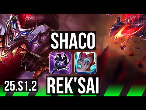 SHACO vs REK'SAI (JGL) | KR Grandmaster | 25.S1.2