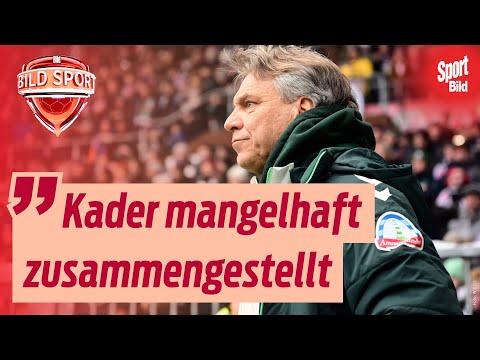 Horst Steffen entlassen: Zweifel an Werder Bremens Bundesliga-Tauglichkeit