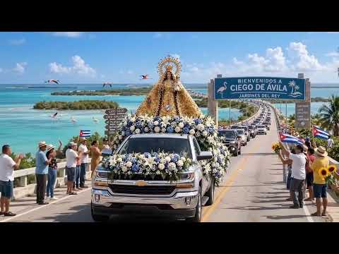 ASÍ RECIBIÓ CIEGO DE ÁVILA A LA VIRGEN DE LA CARIDAD DEL COBRE 💛🇨🇺