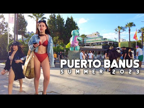 Puerto Banus Marbella Spain Luxury and Glamour Summer 2023 June Update Costa del Sol | Málaga [4K]