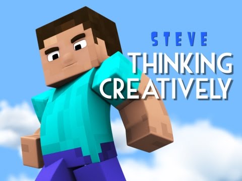 Steve - Thinking Creatively (Minecraft Animation)
