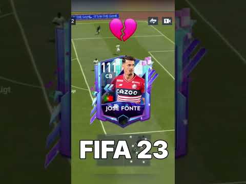 JOSE FONTE IN FIFA MOBILE 23 VS JOSE FONTE IN FIFA MOBILE 17 #fifamobile #fifamobile23 #фифа