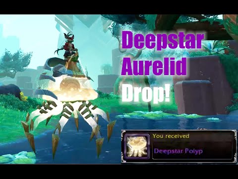Deepstar Aurelid (Deepstar Polyp) Drop!-WOW Mount Drop
