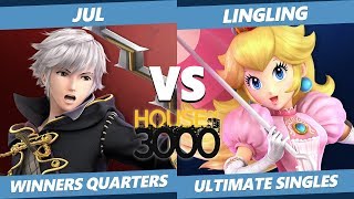 Xeno 204 Winners Quarters - Jul (Robin) Vs. LingLing (Peach) Smash Ultimate - SSBU