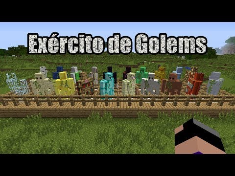 Minecraft Ekstra Golem Modu - Bölüm 1
