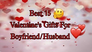 2022💞Best 15❤️ Valentine's Day Gifts For Husband/Boyfriend 🤗Available In Amazon 🤩