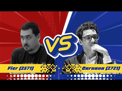 Encarando os CANDIDATOS (xadrez CLÁSSICO!): Fier (2571) x Caruana (2721)