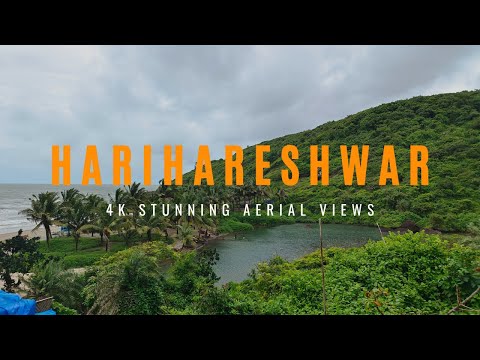 Harihareshwar from the Sky: Stunning Cinematic 4K Drone Views 🌊✨