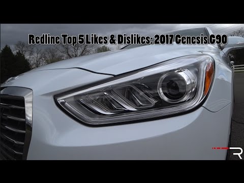 2017 Genesis G90 3.3T – Redline: Top 5 Likes & Dislikes