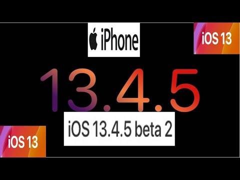 iOS 13.4.5 Beta 2 how to update iPhone To new Beta 2 Update iOS 13.4.5 beta 2 profile