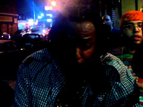 Danny Ca$h Freestyles In Cipher Outside Of The Zarco Lounge
