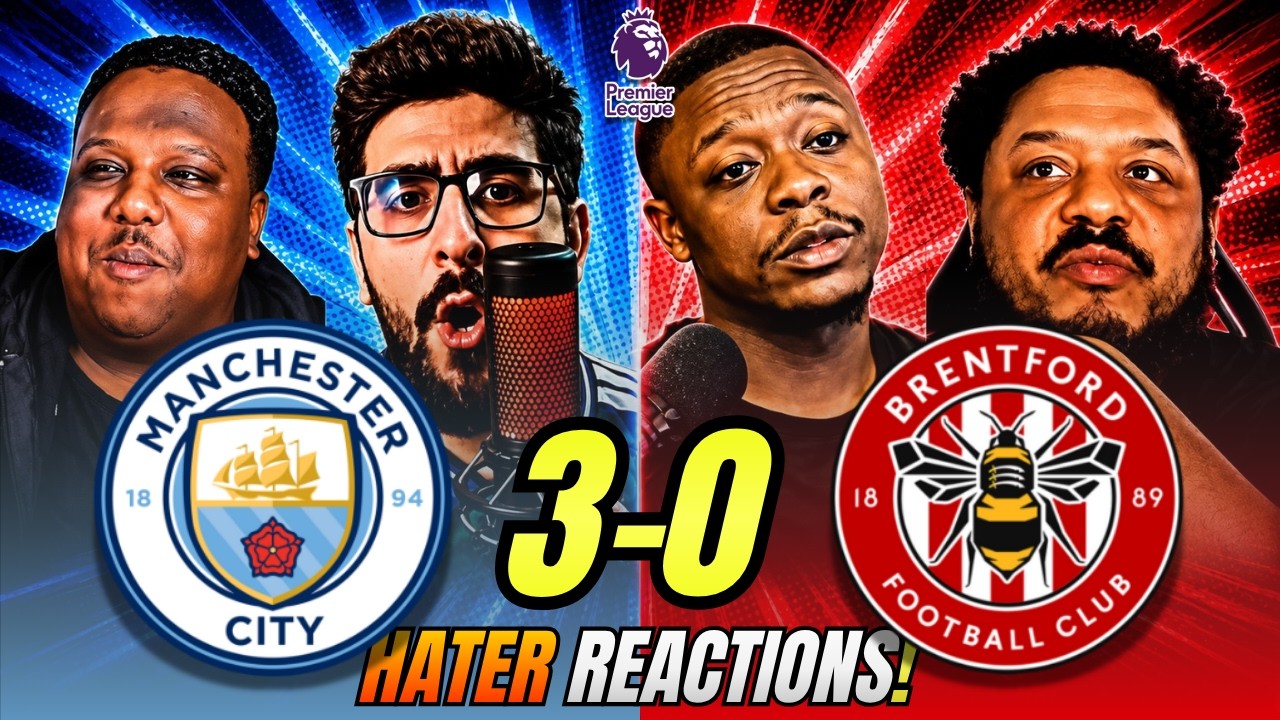 Man City’s RIVALS & HATERS react to Man City 3-0 Brentford | Premier League Fan Reactions