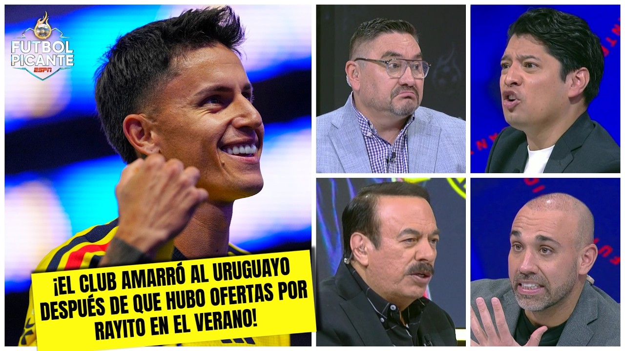 Brian Rodríguez, actual MEJOR JUGADOR de LIGA MX,  renovó hasta 2030 con el AMERICA | Futbol Picante