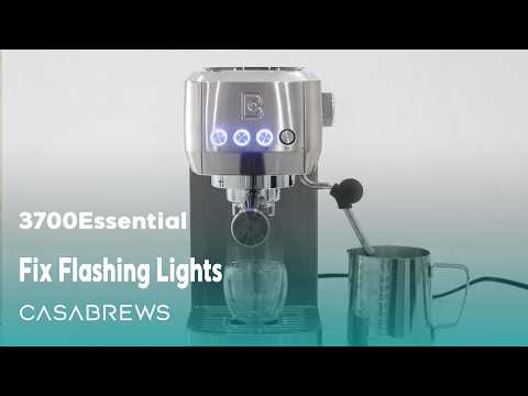 3700 ESSENTIAL™: What if the Single and Double Button are Flashing