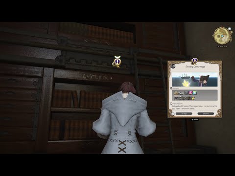 FFXIV Arcanist Class Quest: Sinking Doesmaga