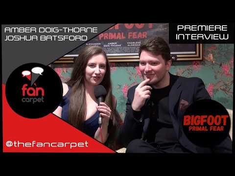 Bigfoot Primal Fear Premiere: Amber Doig-Thorne + Josh Batsford on working with Craig David Dowsett