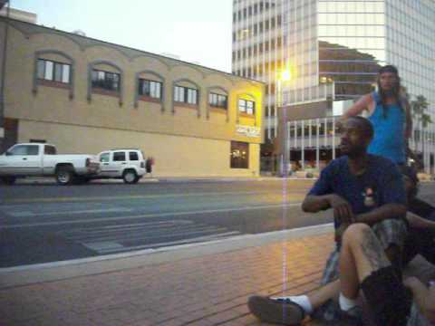 Occupy Public Land sets up camp in front of Superior Court and tell Cops to get lost.