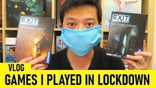 Board Games I've Played During Lockdown | VLOG