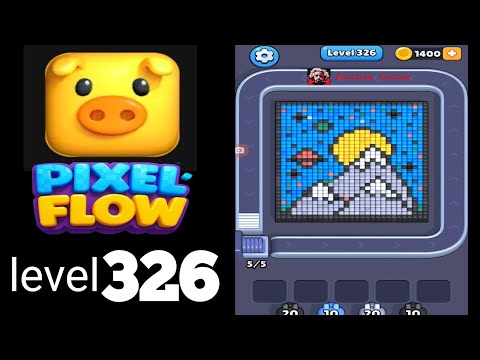 Pixel Flow Level 326 Walkthrough