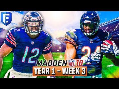 Madden 18 Bears Franchise Year 1 - Week 3 vs Steelers | Ep.4