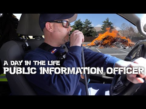 Public Information Officer - A Day in the Life
