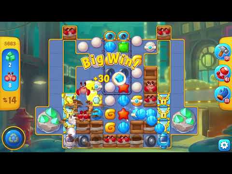 Fishdom 5663 Hard Level - NO BooSTERS